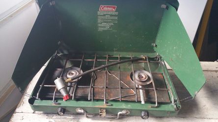 Coleman camping gas stove