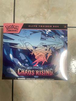 New Sealed Pokemon Chaos Rising ETB