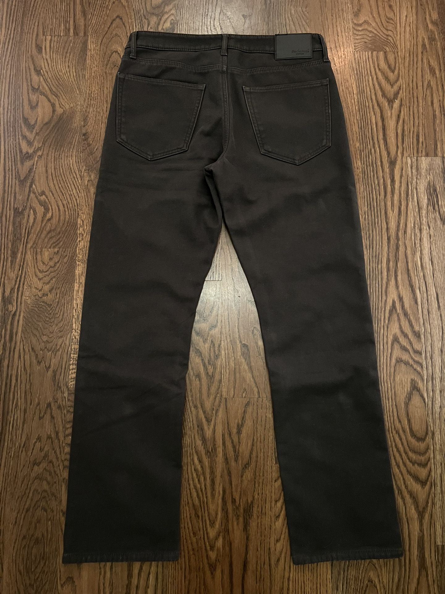 Weatherproof Vintage Men's Fleece Lined Canvas Pant 34 X 32 Black