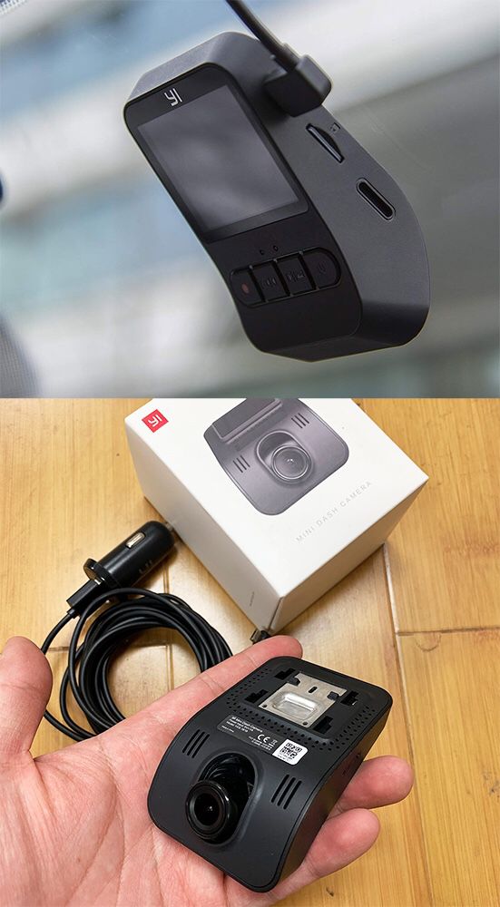 New $30 YI Mini Dash Cam, 1080p HD Dashboard Video Recorder Car Camera Wide-Angle, Night Vision, 2” LCD Screen