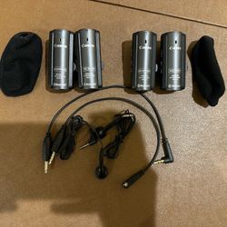 2 Canon Wireless Microphones | Canon WM-V1