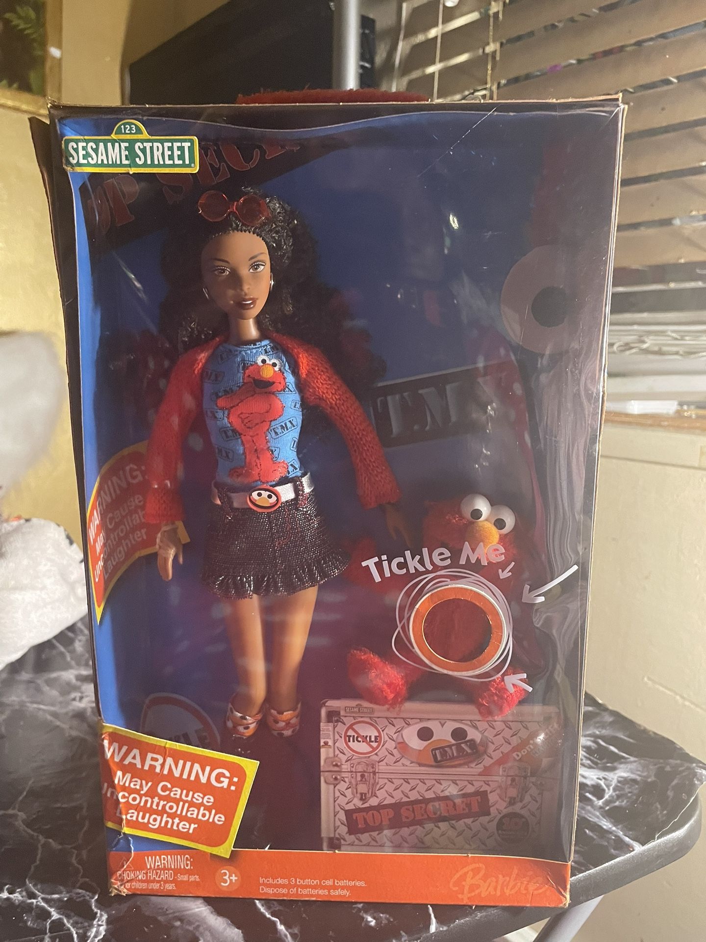 Tickle Me, Elmo Barbie Doll