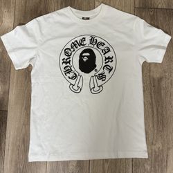 Bape x Chrome hearts t-shirt
