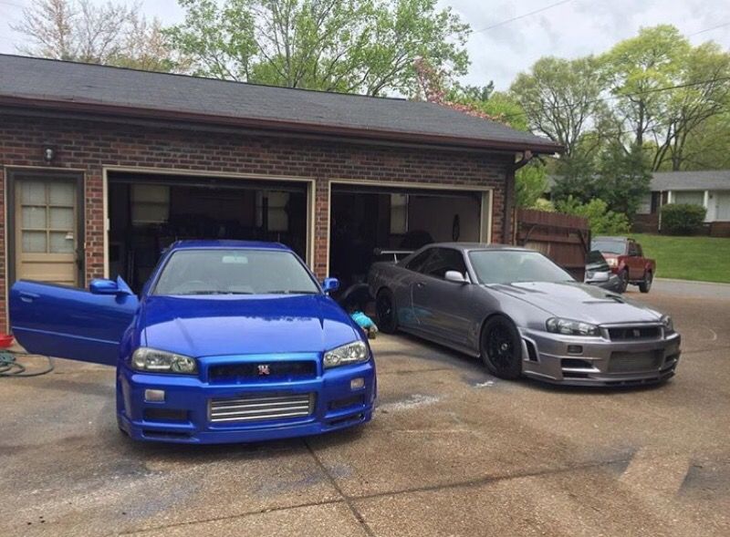 Nissan GT-R r34 skyline rb30 awd 6sp