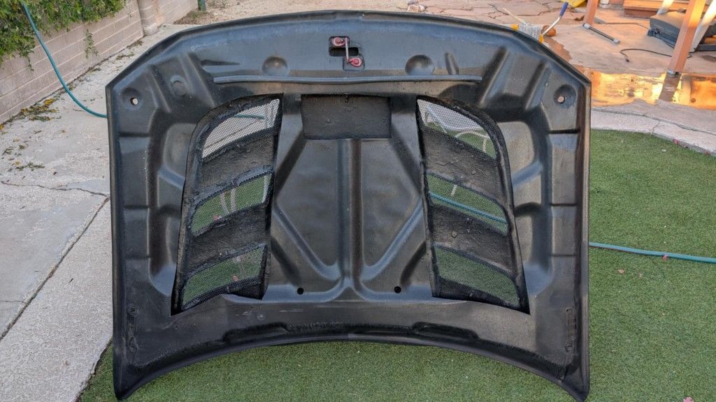 Fiberglass Hood (05-07 Magnum/06-10 Charger) - Some Cosmetic Issues, Priced Right!