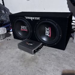dual 12" subwoofer