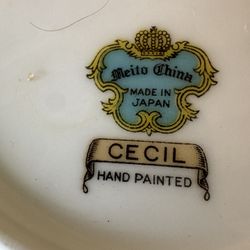 Cecil Hand Painted China