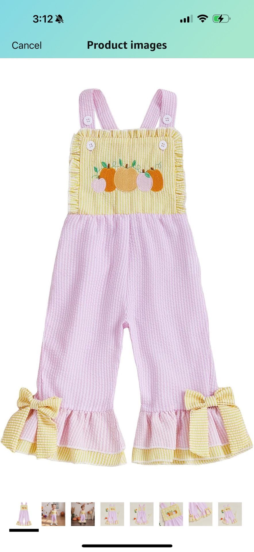 Pumpkin Overalls