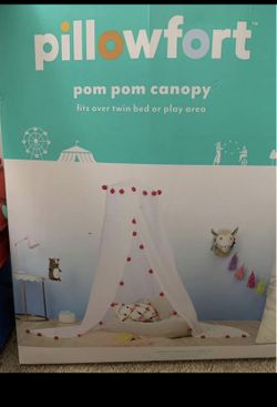 Pillowfort pom pom canopy