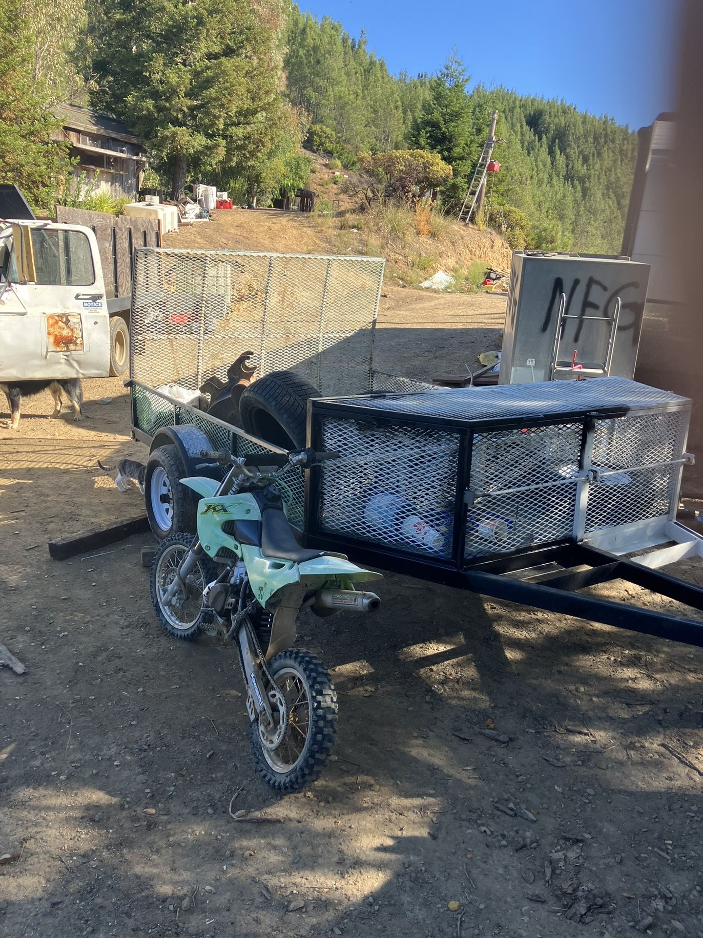 Single Axle Hauling Trailer