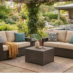 Patio Sofa Set Patio Furniture Outdoor Couch Set Brand New