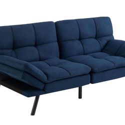 *SOLD* Memory Foam Futon Sofa Bed Couch Sleeper