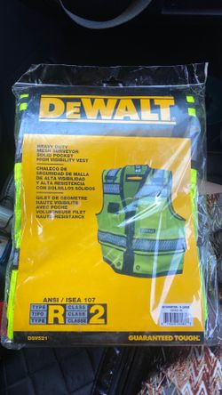 Dewalt Construction Work Vest