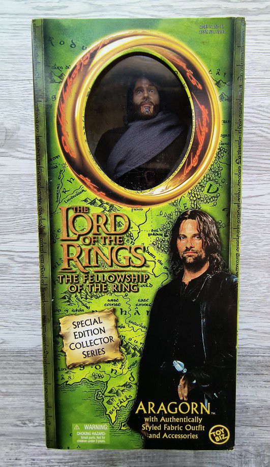 Aragorn Lord Of The Rings Toy Biz Figure - New