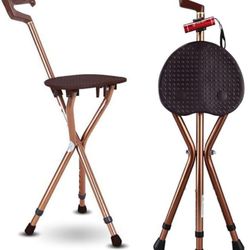 Folding Cane with Seat