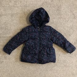 Girls Winter Coat Puffer Jacket Size 5T