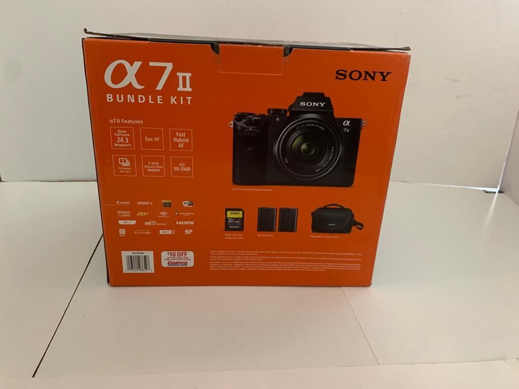 Sony Alpha a7 II Mirrorless Digital Camera w/ 28-70mm Lens & Accessories Bundle