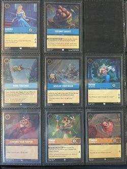 Disney Lorcana Trading Card Game (Cold Foil)