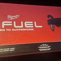 Milwaukee M18 FUEL 18V Lithium-Ion Brushless Cordless GEN 2 SUPER HAWG 1/2 in. Right Angle Drill