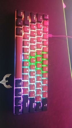 Game keyboard red swiches cremy