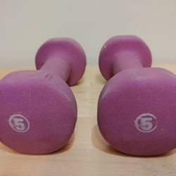 Dumbbells 5 lb 
