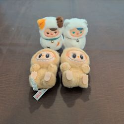 Labubu Monsters By Pop Mart -4 Pieces, New