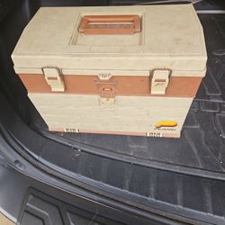 Fishing Salmon Tackle Box 