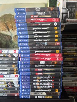 Factory Sealed PS4 , PS5, XBOX ONE Games
