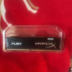 Hyper X Fury 16GB DDR4 Ram Slot