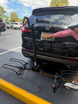 U-Haul double bike rack U-Haul double bike rack