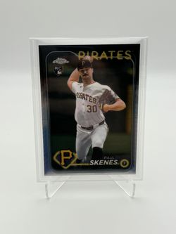 Paul Skenes Topps Chrome Card 