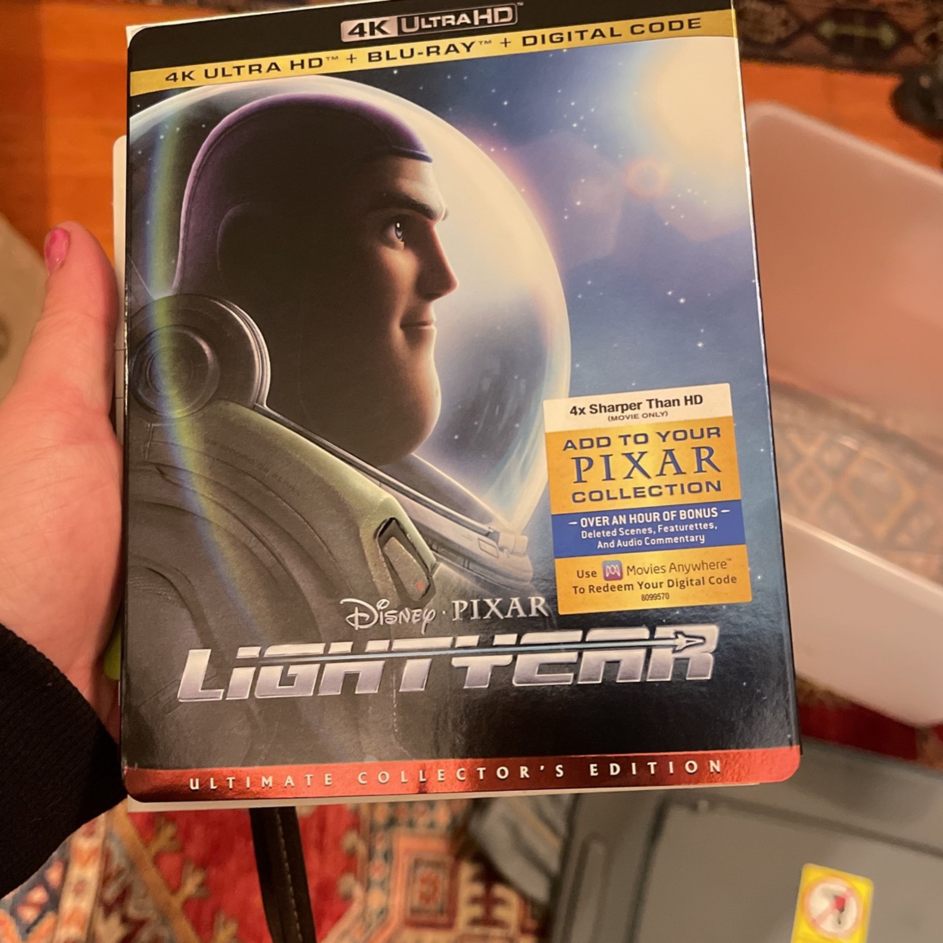 Brand New Lightyear Ultimate Collecter’s Edition Disney Pixar Blu-Ray Movie
