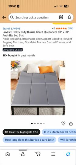 Heavy Duty Bed Board