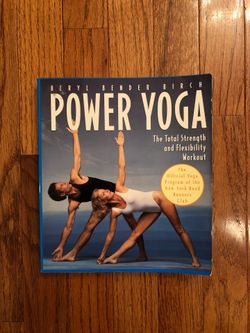 Brand New “Power Yoga” Exercise Book