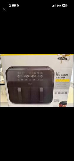 Bella 8 QT Dual Basket Air Fryer