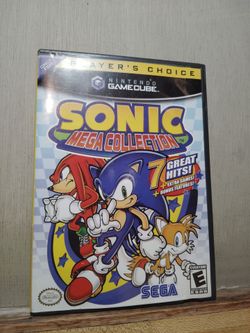 NINTENDO GAMECUBE SONIC MEGA COLLECTION