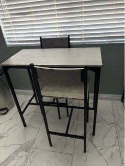 3-piece bar table set
