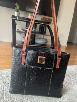 Dooney & Bourke ostrich bag