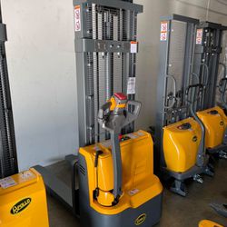 New Full Electric Pallet Stacker