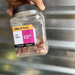 Copper Elbow And Male Adapter 