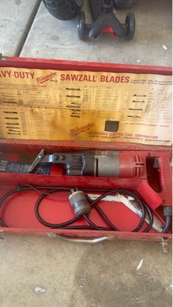 Heavy Duty Sawzall Milwaukee