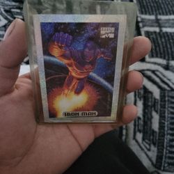 IRON MAN LIMITED EDITION HOLOFOIL CARD 1994