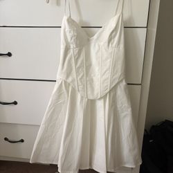 Corset Ivory Dress Size Small 