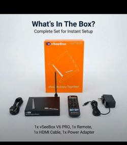 vSeeBox V6 Pro TV STREAMING BOX