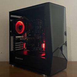 Black and Red LITE Gaming PC