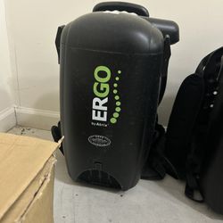 3 Backpack Hepa Vacuumes With Attachments. 