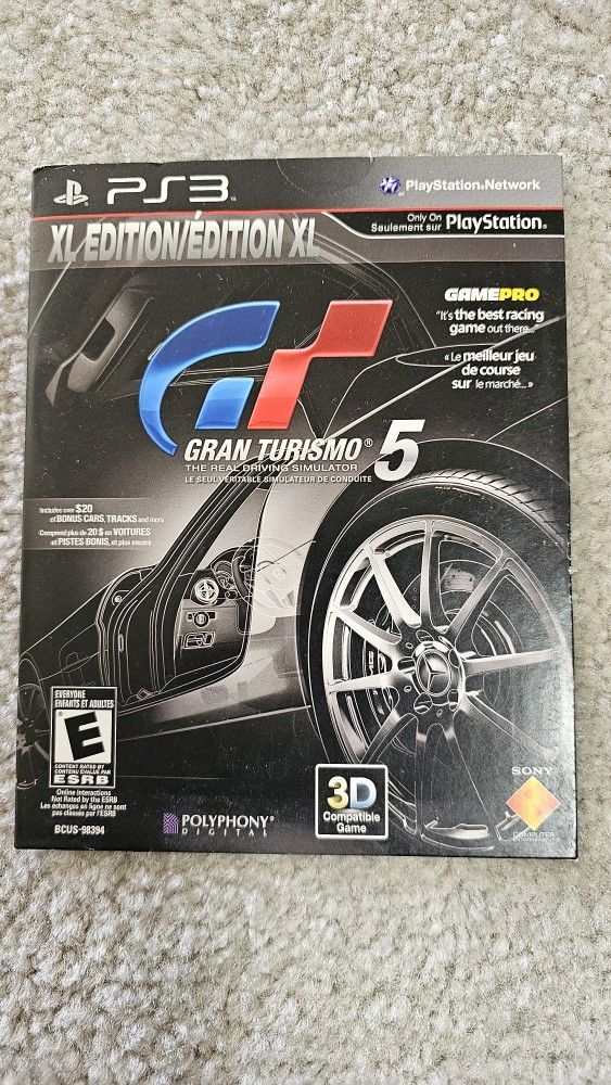 Gran Turismo 5 XL Edition Game[Not for resale] for PlayStation 3