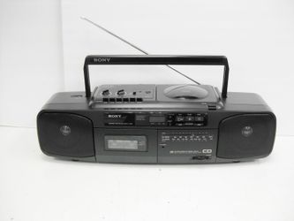 Sony CFD-50 Boombox Cassette Tape CD/AM/FM