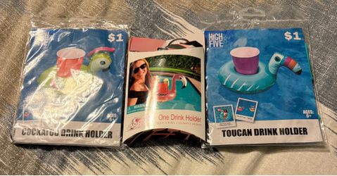 Pool drink holders
