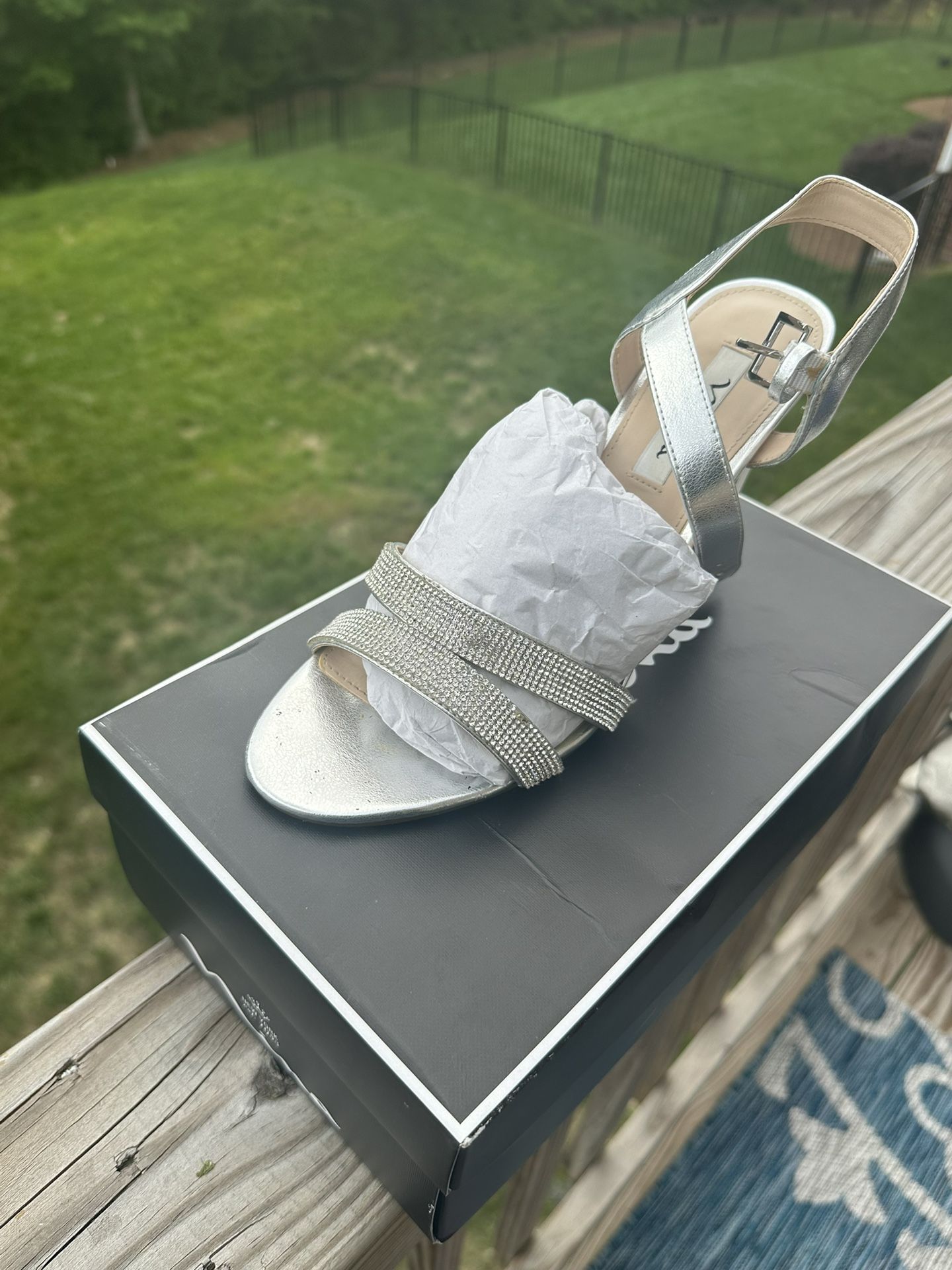 Silver Dress Sandal